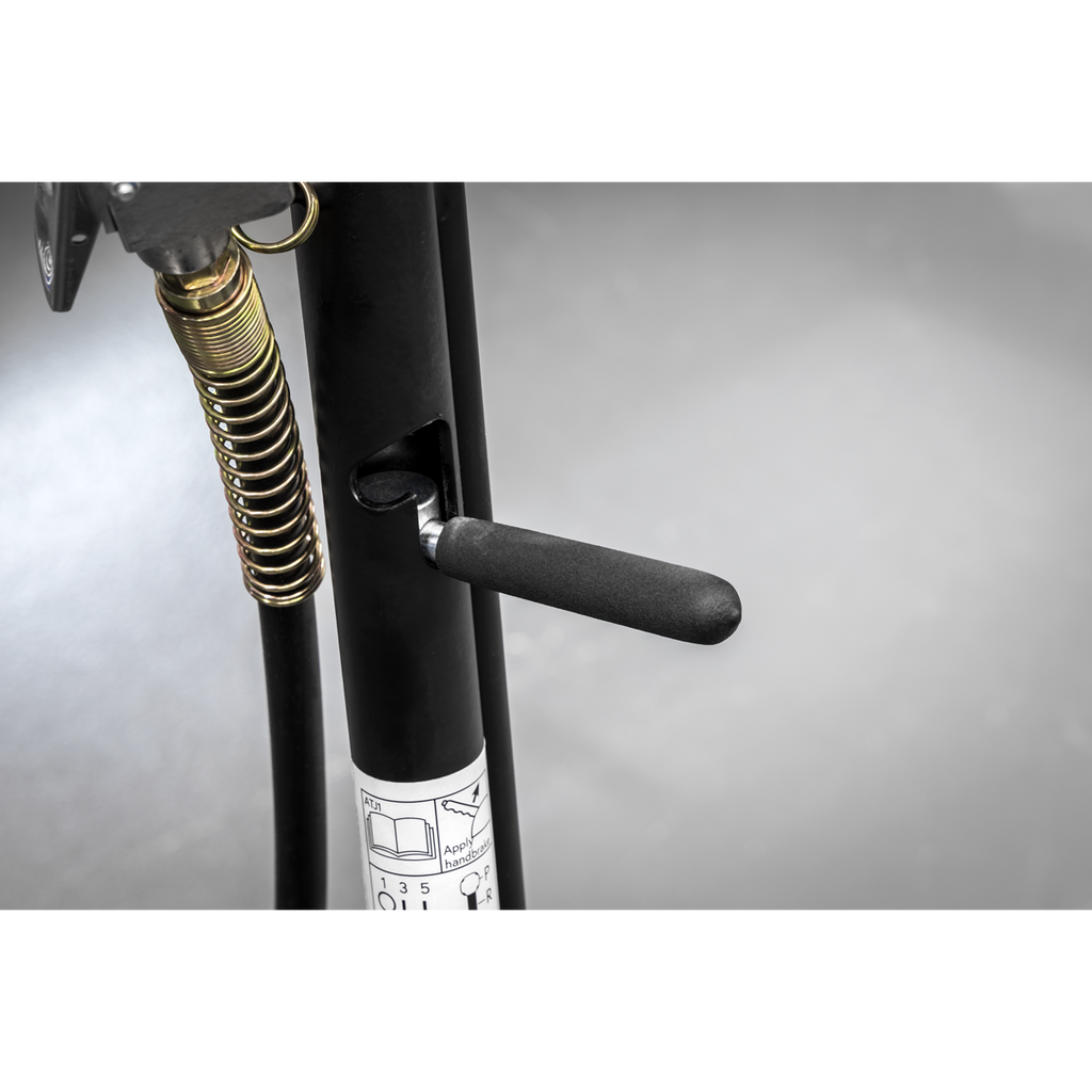 Professional Long Reach Air/Manual Operation Trolley Jack with Rocket Lift 10 Tonne 10001A