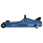 Low Profile Short Chassis Trolley Jack 2 Tonne - Blue 1020LEB