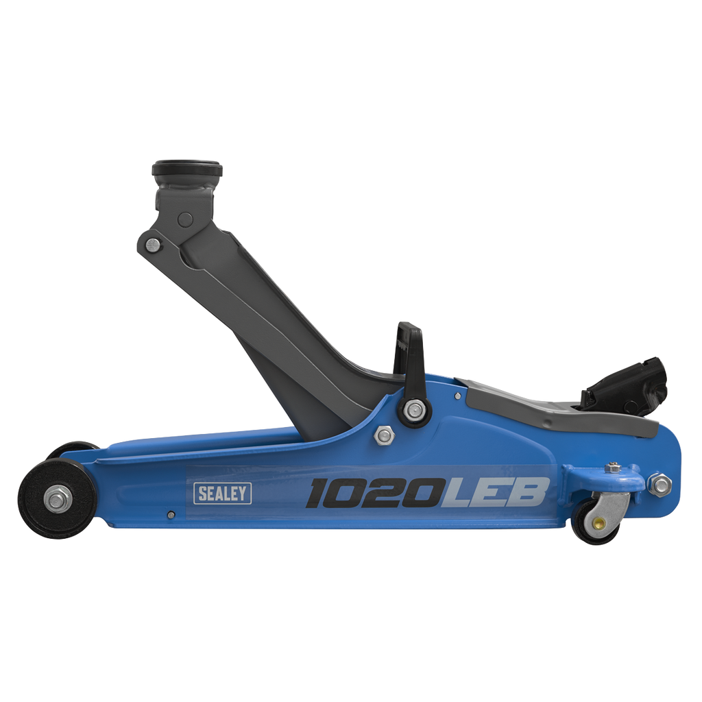 Low Profile Short Chassis Trolley Jack 2 Tonne - Blue 1020LEB