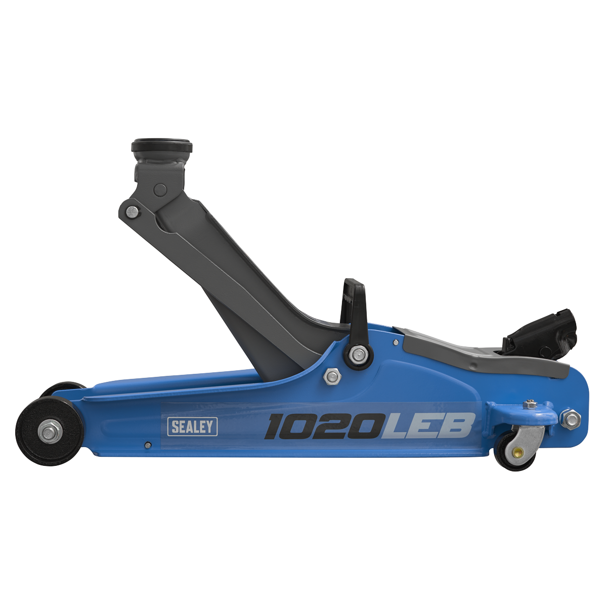 Low Profile Short Chassis Trolley Jack 2 Tonne - Blue 1020LEB