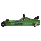 Low Profile Short Chassis Trolley Jack 2 Tonne - Green 1020LEHV