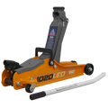 Low Profile Short Chassis Trolley Jack 2 Tonne - Orange 1020LEO