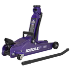 Low Profile Short Chassis Trolley Jack 2 Tonne - Purple 1020LEP