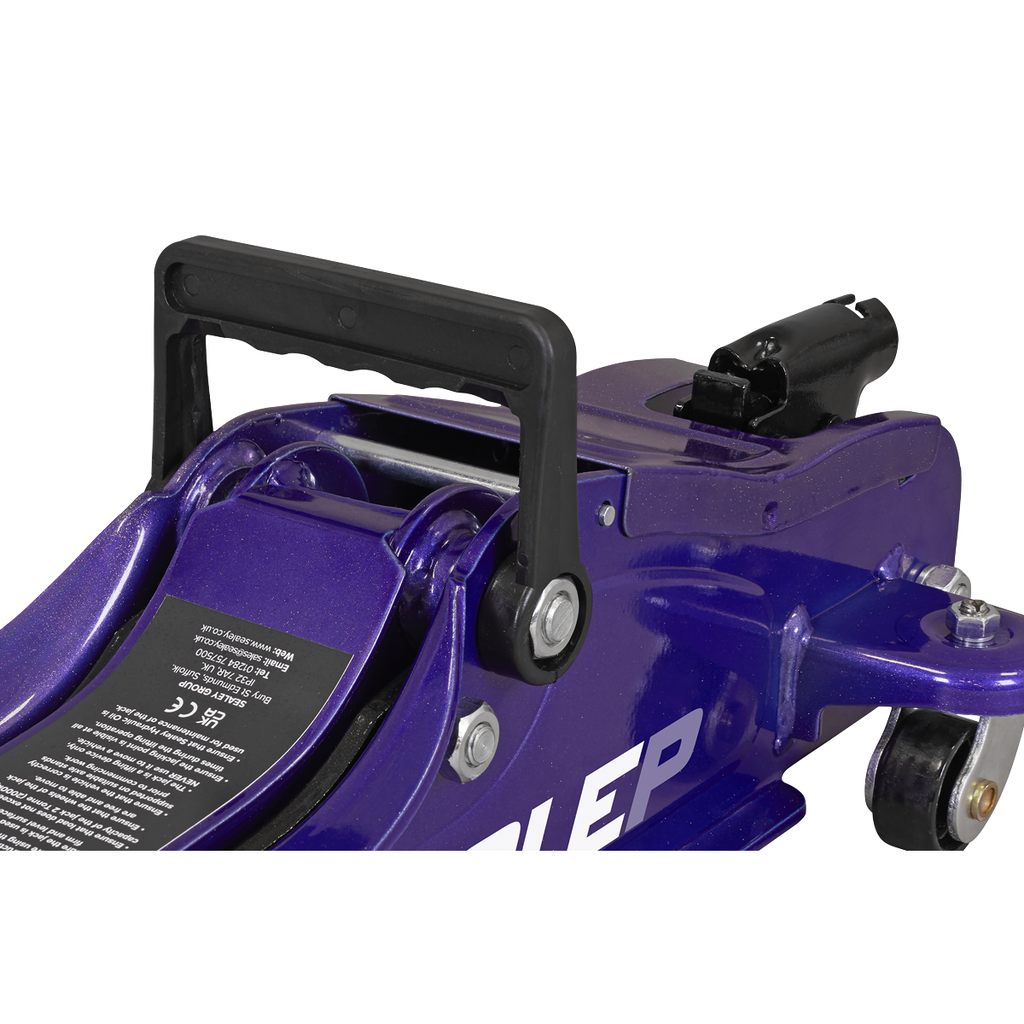 Low Profile Short Chassis Trolley Jack 2 Tonne - Purple 1020LEP