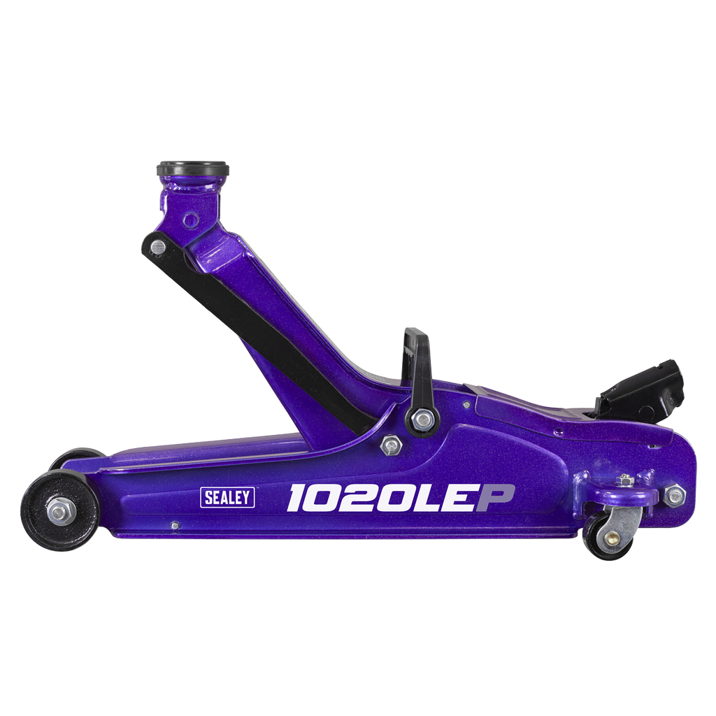Low Profile Short Chassis Trolley Jack 2 Tonne - Purple 1020LEP