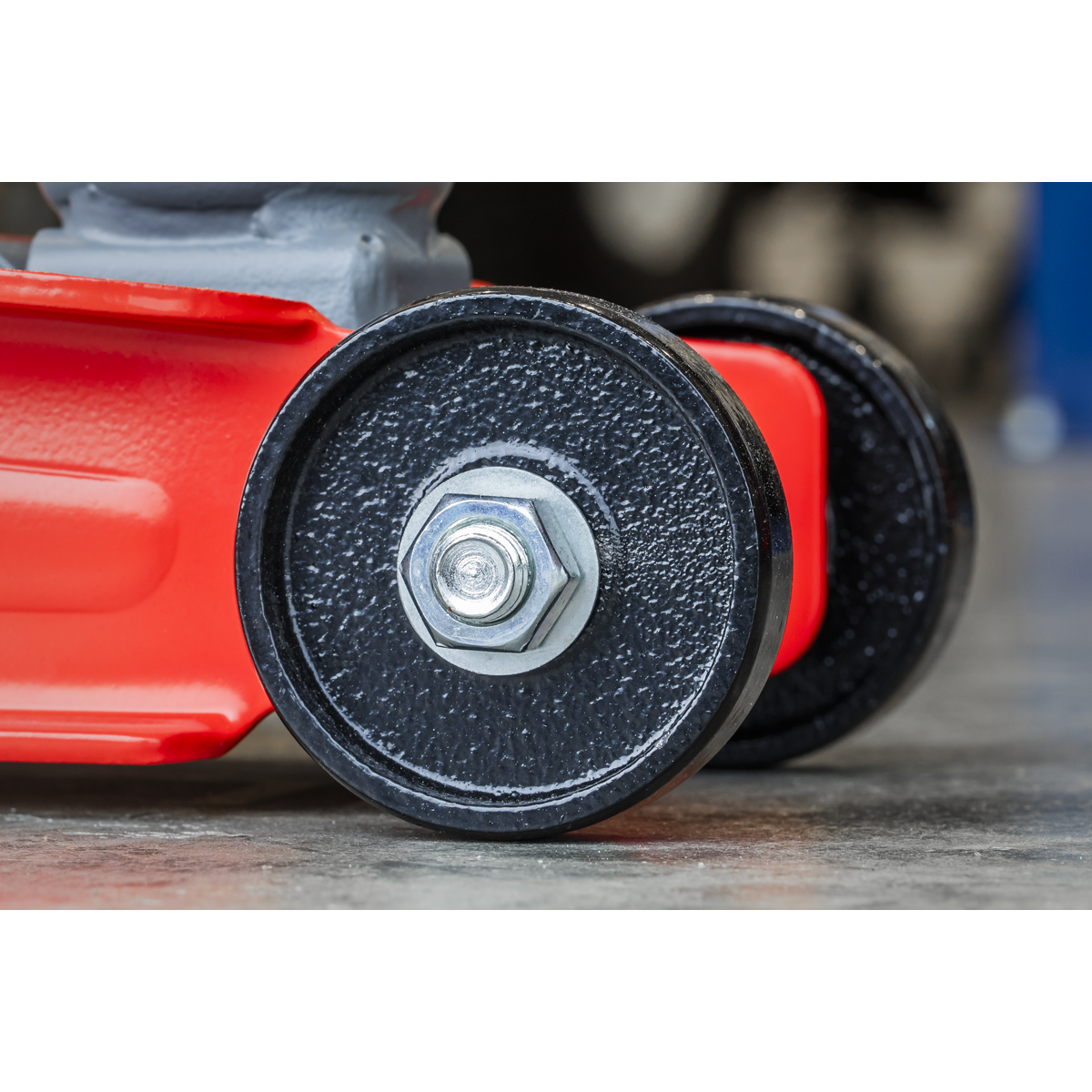 Low Profile Short Chassis Trolley Jack 2 Tonne - Red 1020LE