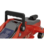 Low Profile Short Chassis Trolley Jack 2 Tonne - Red 1020LE