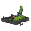 Short Chassis Trolley Jack with Storage Case 2 Tonne - Green 1050CXDHV