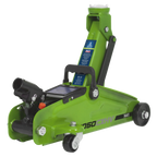 Short Chassis Trolley Jack 2 Tonne - Green 1050CXHV