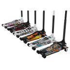 Low Profile Custom Design Trolley Jack with Rocket Lift 2 Tonne - Black 2000CB