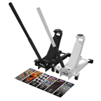 Low Profile Custom Design Trolley Jack with Rocket Lift 2 Tonne - Black 2000CB