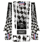 Low Profile Custom Design Trolley Jack with Rocket Lift 2 Tonne - Black 2000CB