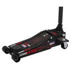 Low Profile Custom Design Trolley Jack with Rocket Lift 2 Tonne - Black 2000CB