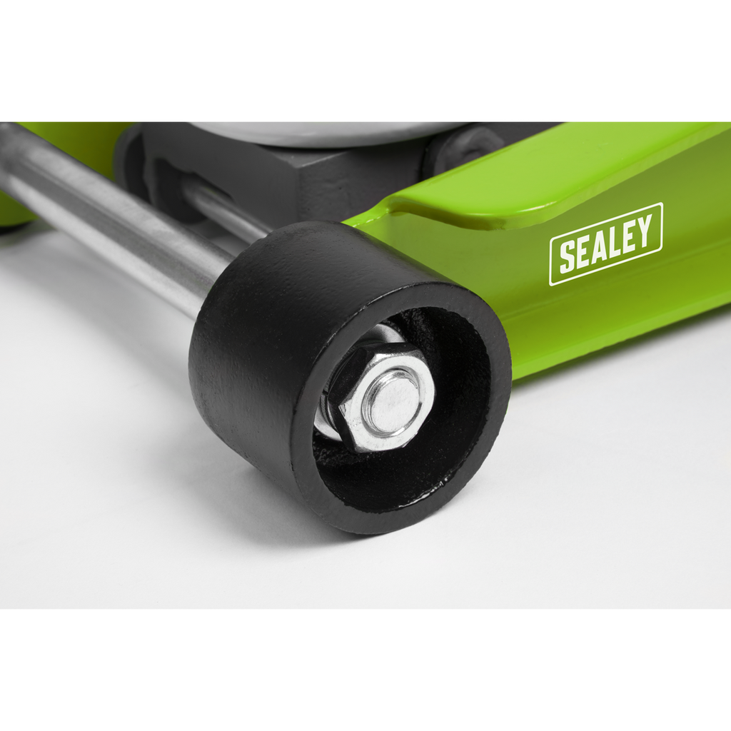Low Profile Rocket Lift Trolley Jack 2.25 Tonne - Green 2001LEHV