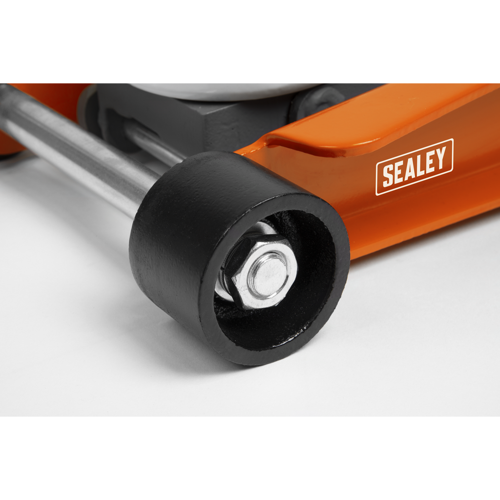 Low Profile Trolley Jack with Rocket Lift 2.25 Tonne - Orange 2001LEOR