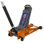 Low Profile Trolley Jack with Rocket Lift 2.25 Tonne - Orange 2001LEOR