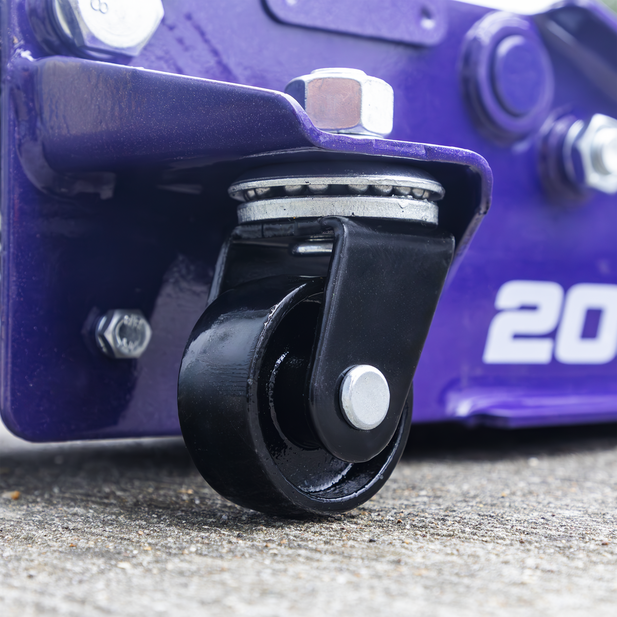 Low Profile Trolley Jack with Rocket Lift 2.25 Tonne - Purple 2001LEP