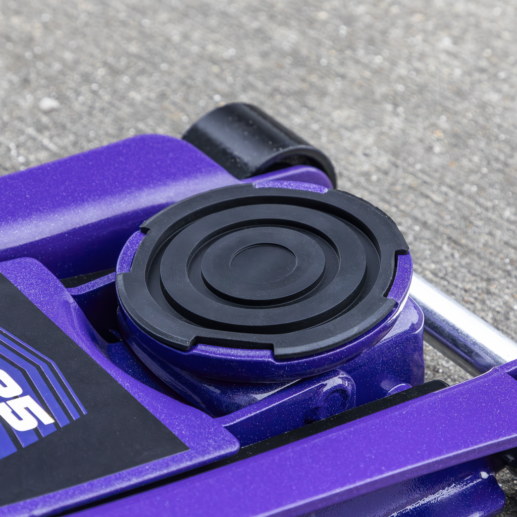 Low Profile Trolley Jack with Rocket Lift 2.25 Tonne - Purple 2001LEP