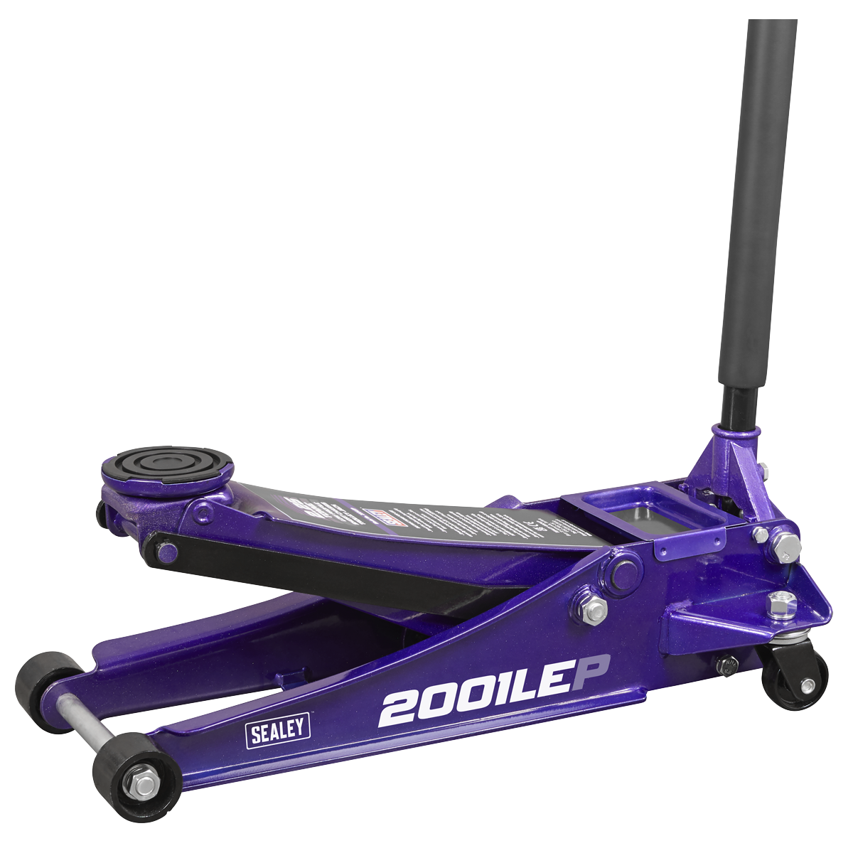 Low Profile Trolley Jack with Rocket Lift 2.25 Tonne - Purple 2001LEP