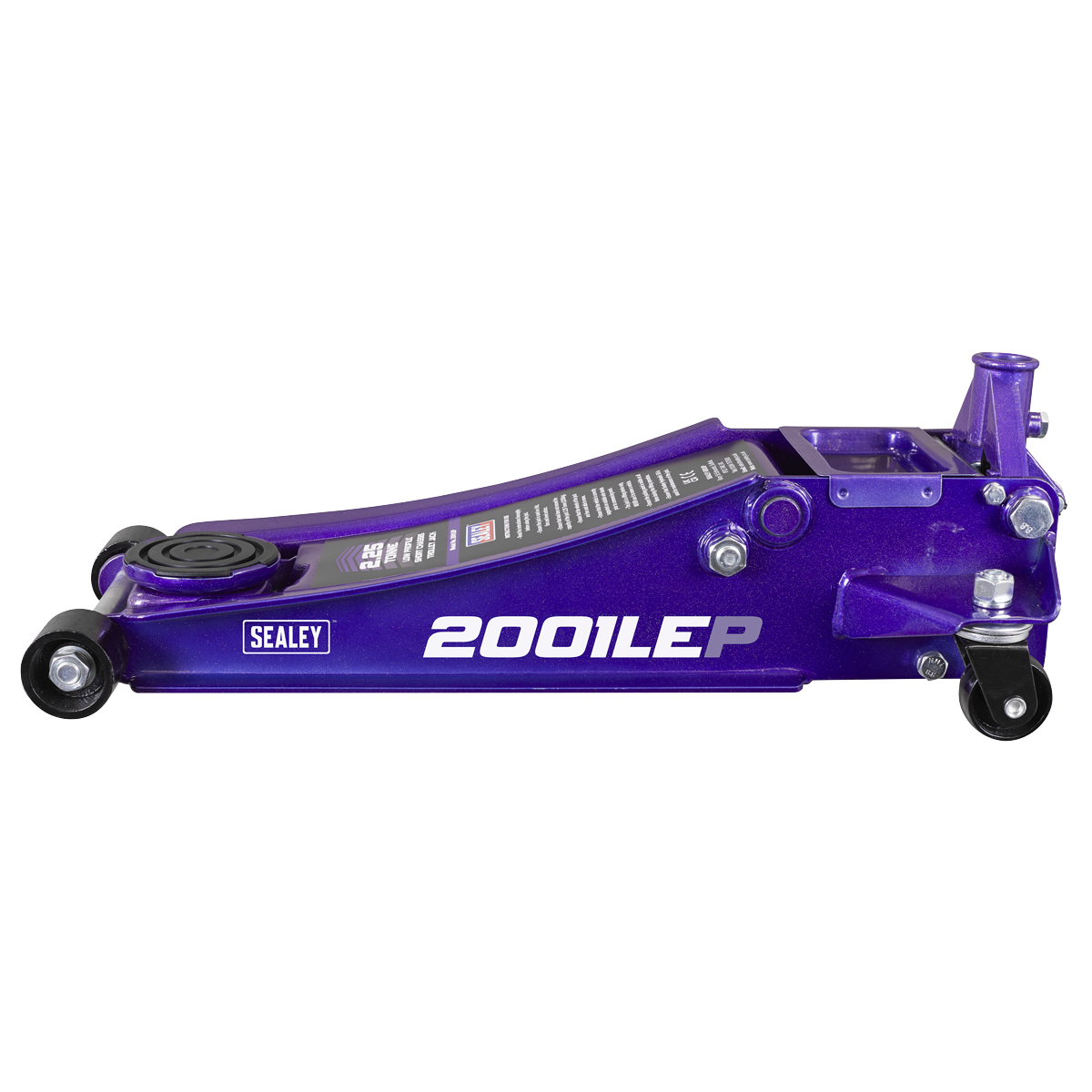 Low Profile Trolley Jack with Rocket Lift 2.25 Tonne - Purple 2001LEP