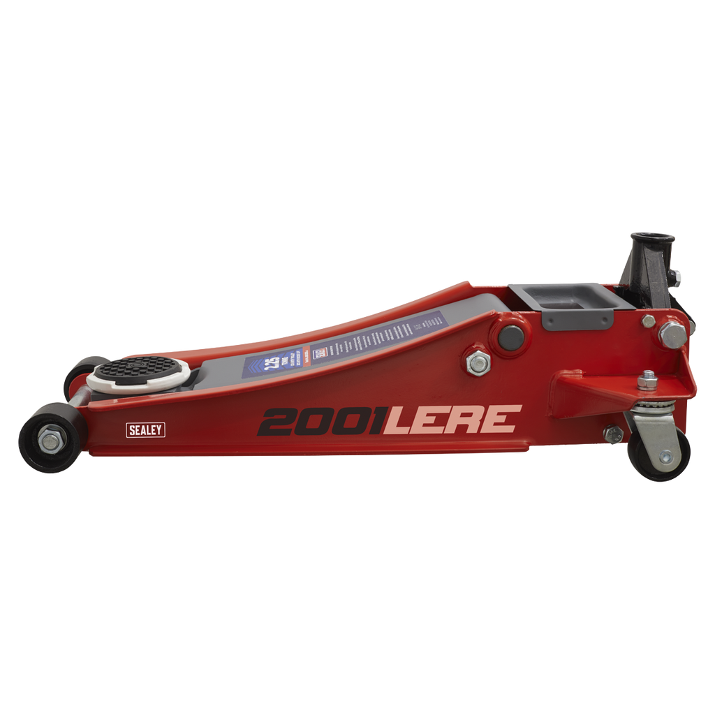 Low Profile Trolley Jack with Rocket Lift 2.25 Tonne - Red 2001LERE