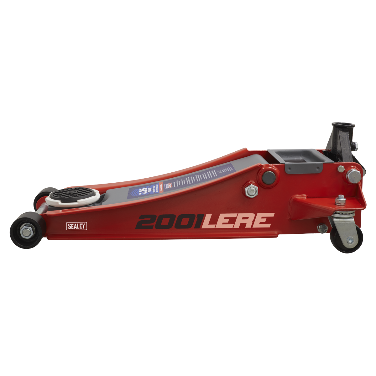 Low Profile Trolley Jack with Rocket Lift 2.25 Tonne - Red 2001LERE
