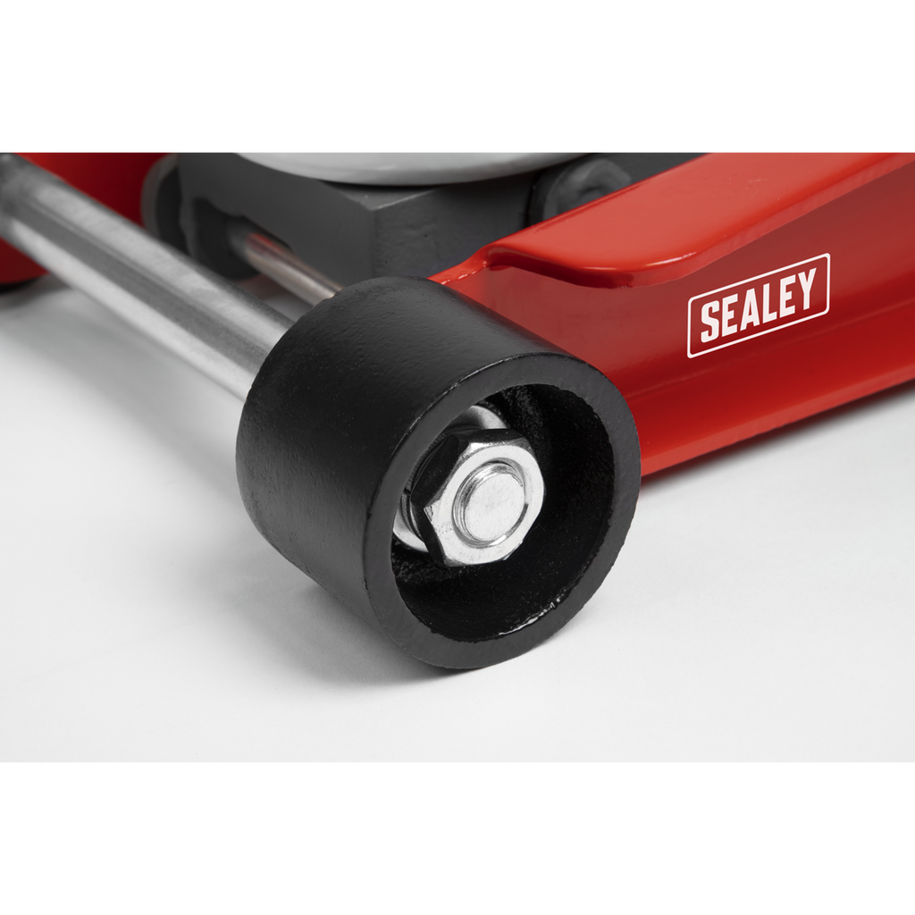Low Profile Trolley Jack with Rocket Lift 2.25 Tonne - Red 2001LERE