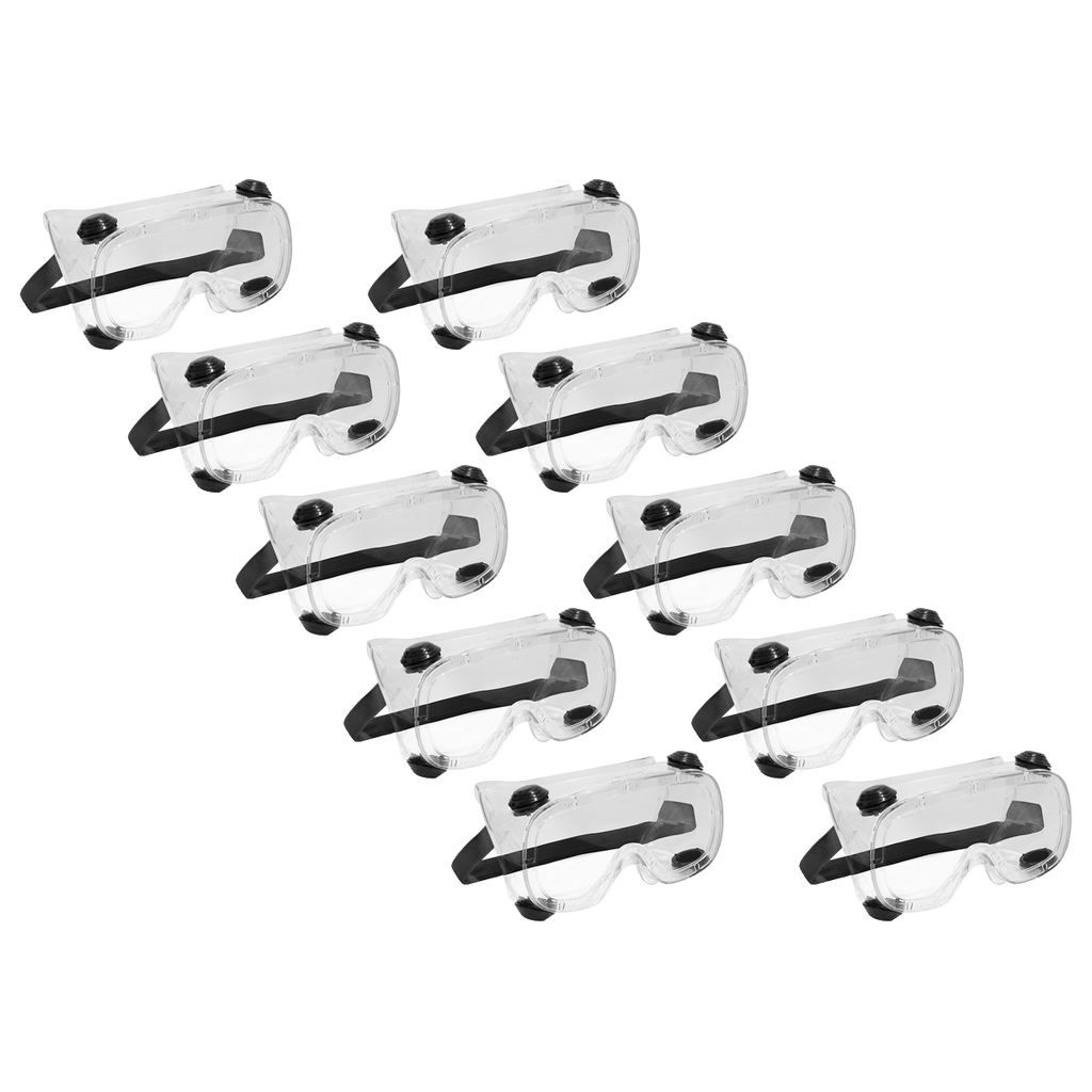 Standard Goggles, Indirect Vent - Pack of 10 201/10