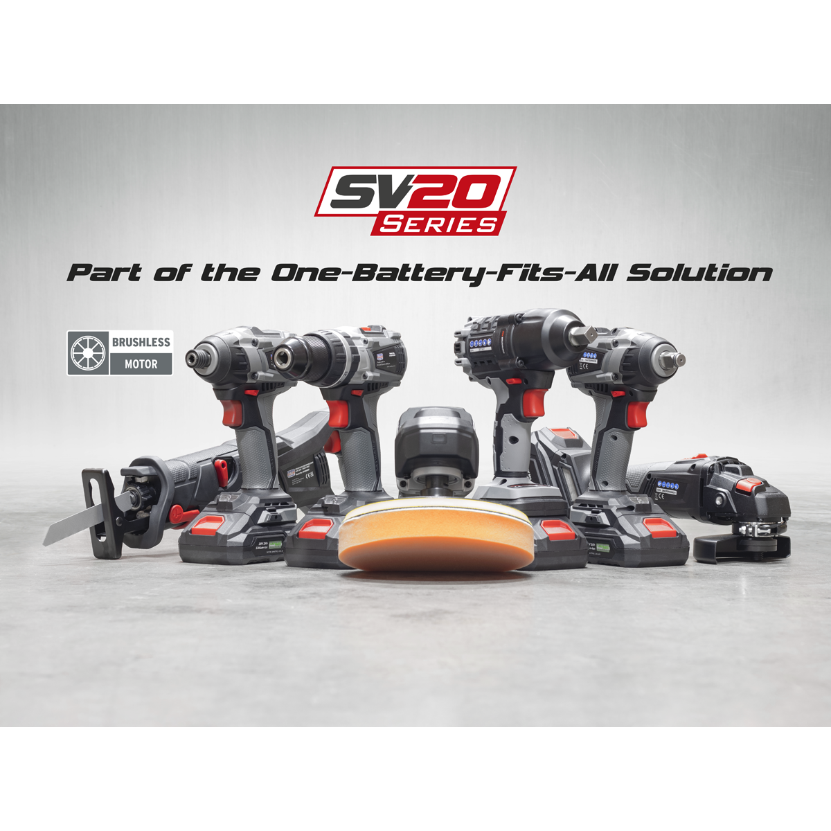 SV20 Series 180mm Brushless Cordless Rotary Polisher 20V - Body Only CP20VRPX