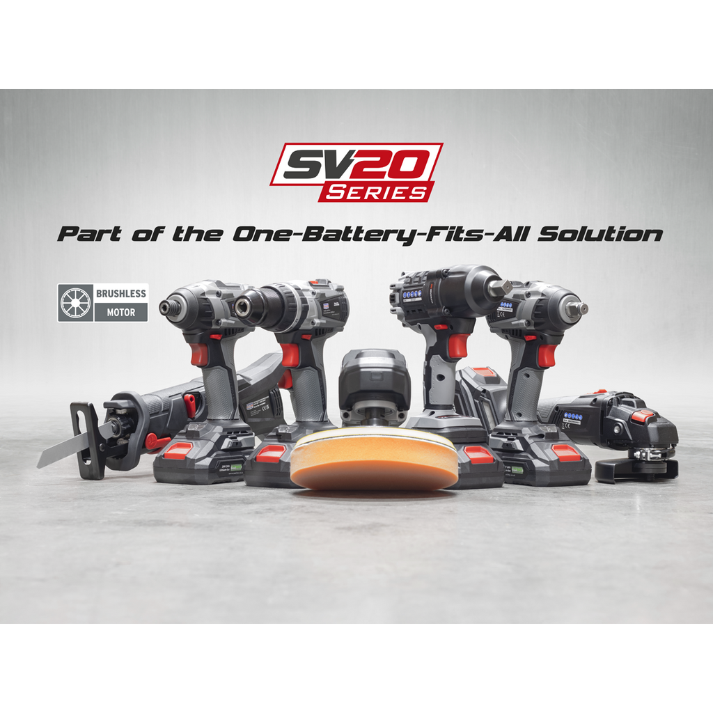 SV20 Series 115mm Brushless Cordless Angle Grinder Kit 20V 4Ah CP20VAGXKIT1