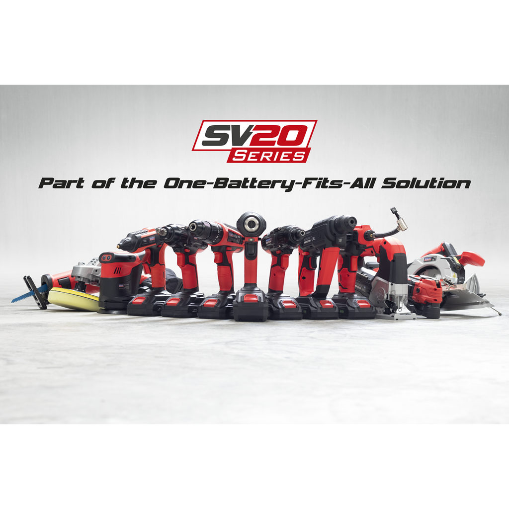 5 x SV20 Series Cordless Power Tool Kit 20V Euro Plug - 2 Batteries CP20VCOMBO2EU