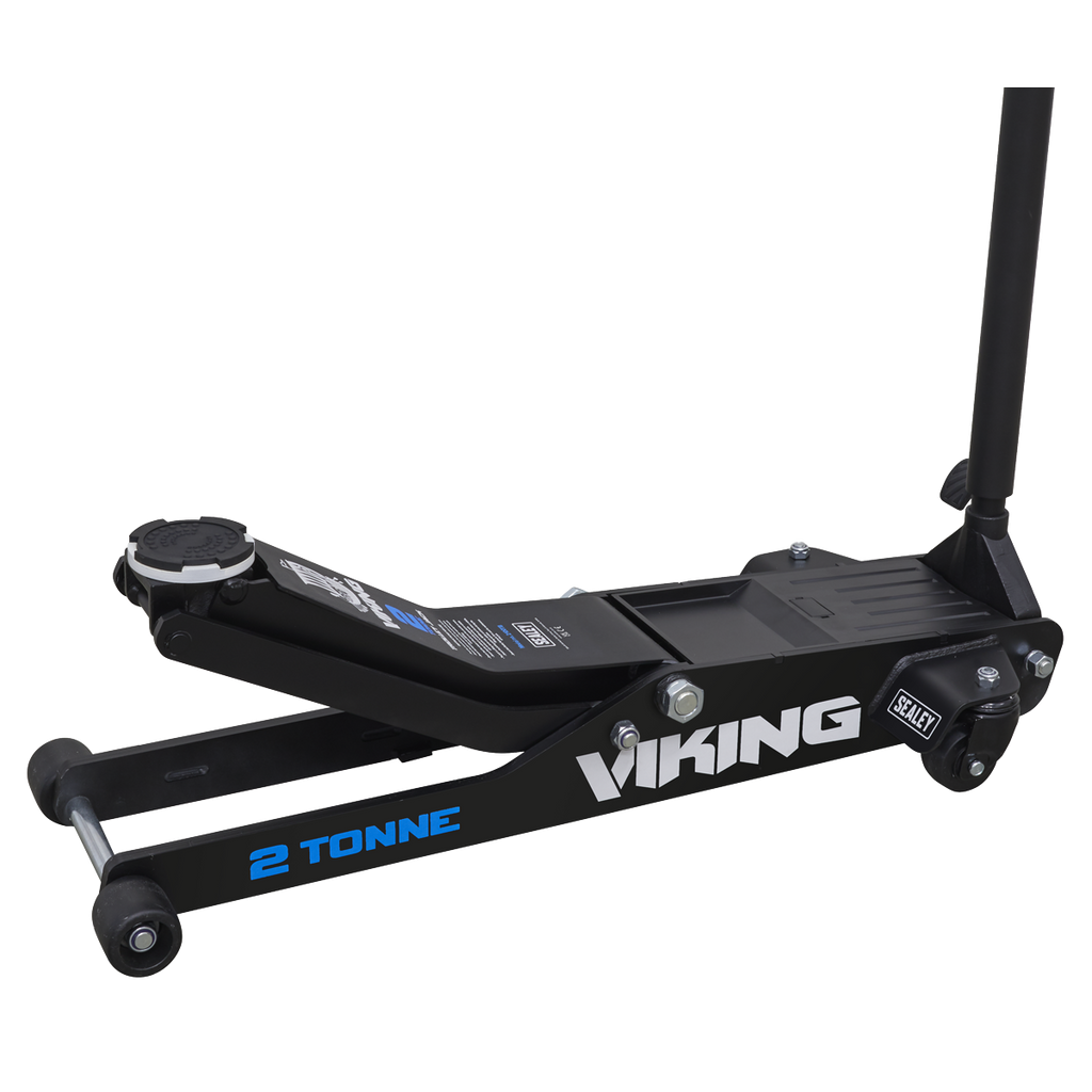 Low Profile Professional Long Reach Trolley Jack with Rocket Lift 2 Tonne 2100TB