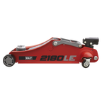 180° Handle Low Profile Short Chassis Trolley Jack 2 Tonne - Red 2180LE