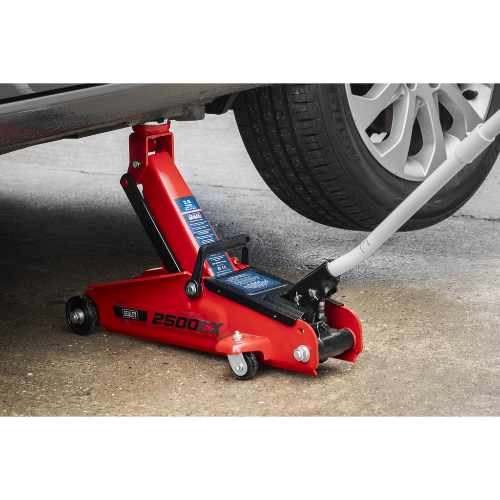 Heavy-Duty Trolley Jack 2.5 Tonne 2500CX