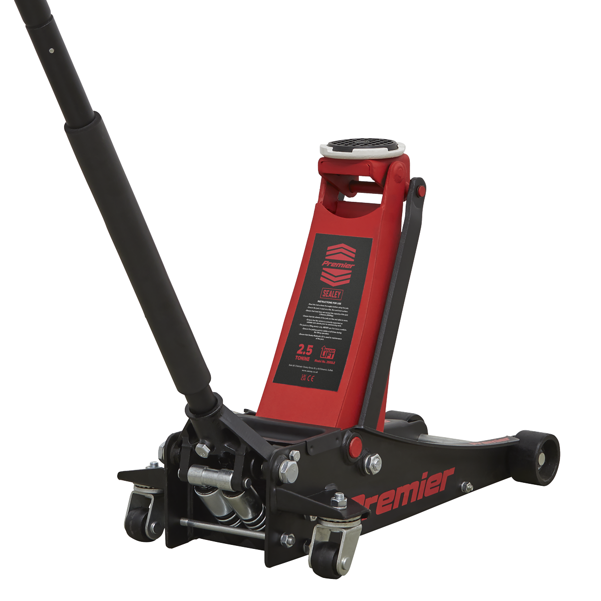 Low Profile Trolley Jack with Rocket Lift 2.5 Tonne 2500LE