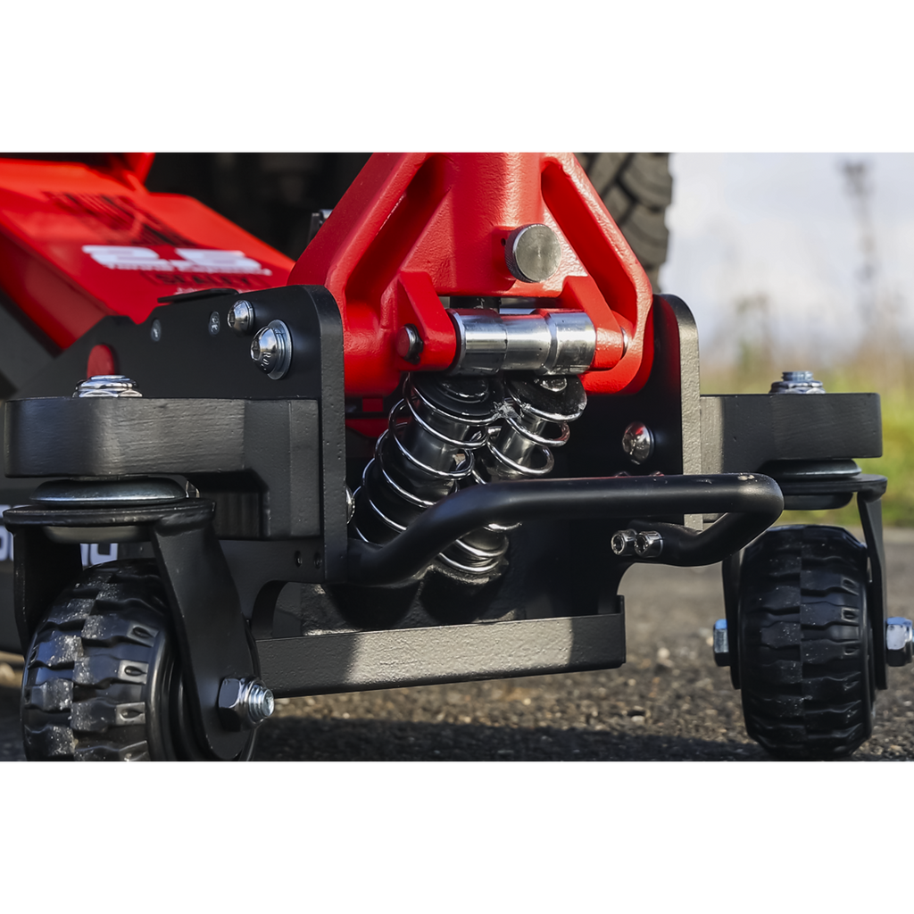 Big Wheel Hybrid Trolley Jack with Super Rocket Lift for Off-Road Vehicles, SUVs, Vans & 4x4s 2.5 Tonne 2500RG
