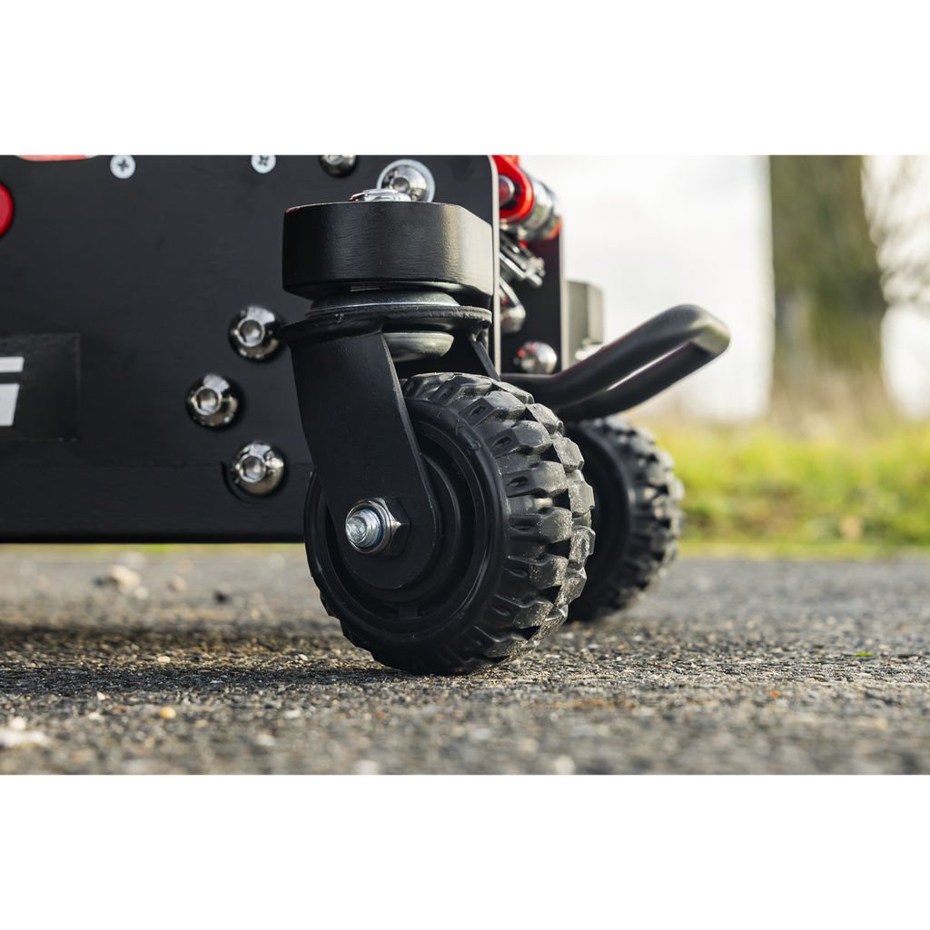 Big Wheel Hybrid Trolley Jack with Super Rocket Lift for Off-Road Vehicles, SUVs, Vans & 4x4s 2.5 Tonne 2500RG