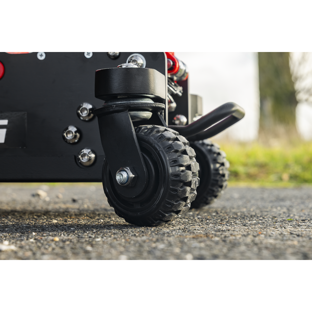 Big Wheel Hybrid Trolley Jack with Super Rocket Lift for Off-Road Vehicles, SUVs, Vans & 4x4s 2.5 Tonne 2500RG