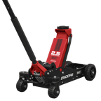 Big Wheel Hybrid Trolley Jack with Super Rocket Lift for Off-Road Vehicles, SUVs, Vans & 4x4s 2.5 Tonne 2500RG
