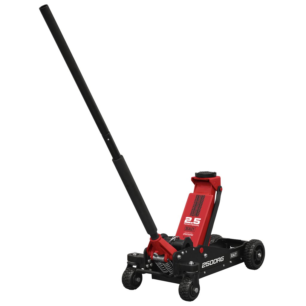 Big Wheel Hybrid Trolley Jack with Super Rocket Lift for Off-Road Vehicles, SUVs, Vans & 4x4s 2.5 Tonne 2500RG