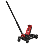 Big Wheel Hybrid Trolley Jack with Super Rocket Lift for Off-Road Vehicles, SUVs, Vans & 4x4s 2.5 Tonne 2500RG