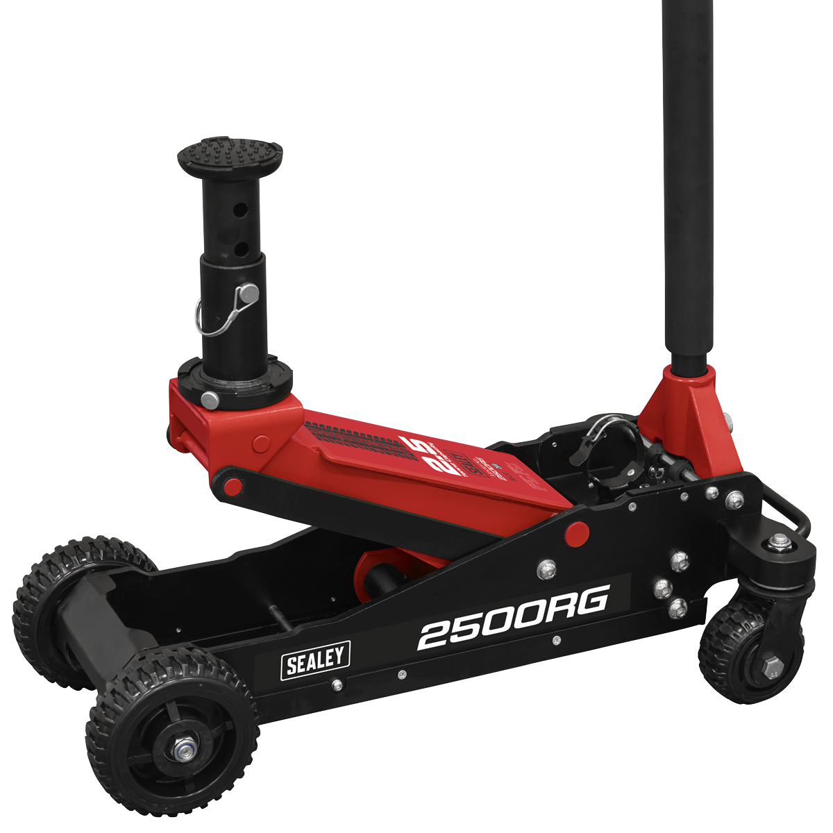 Big Wheel Hybrid Trolley Jack with Super Rocket Lift for Off-Road Vehicles, SUVs, Vans & 4x4s 2.5 Tonne 2500RG