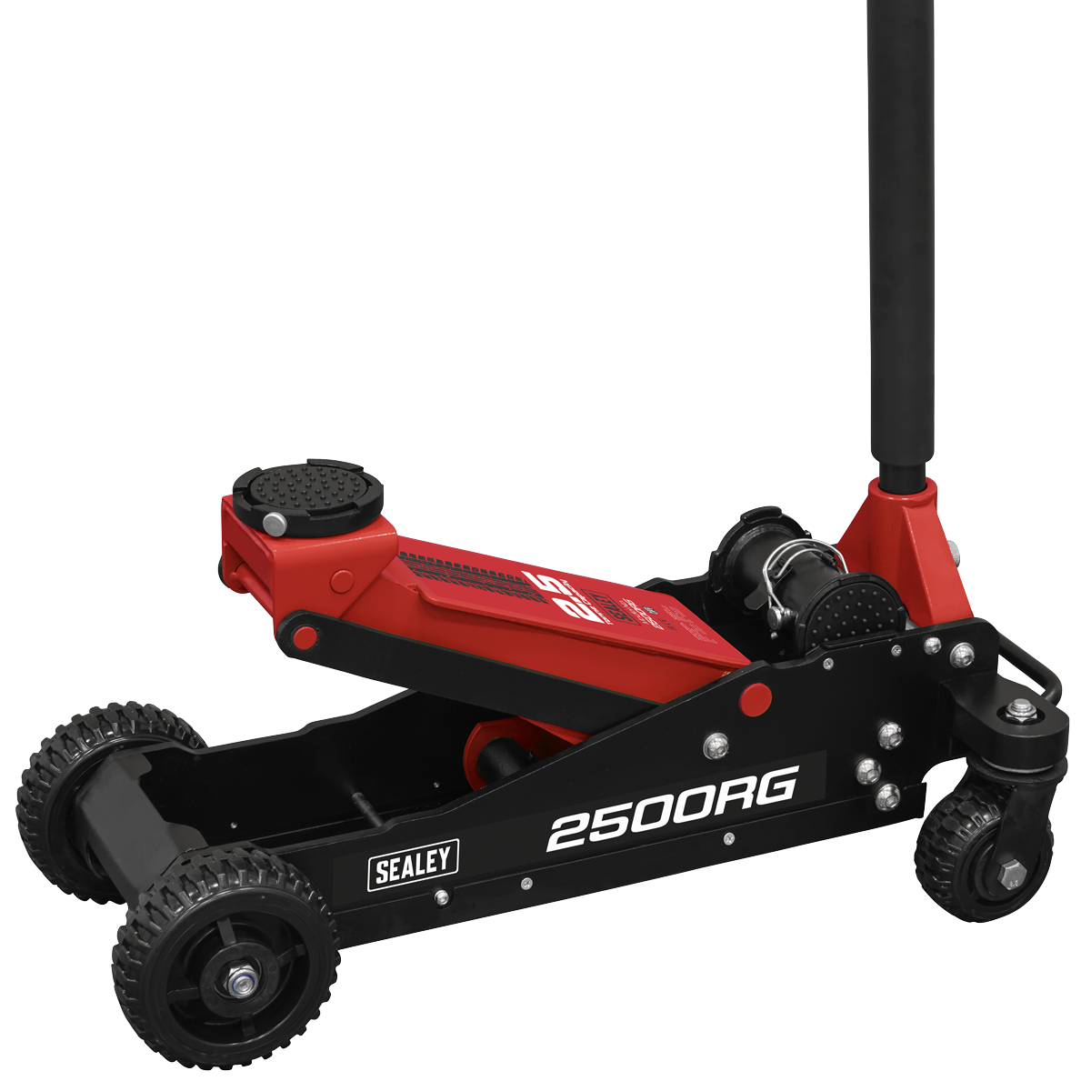 Big Wheel Hybrid Trolley Jack with Super Rocket Lift for Off-Road Vehicles, SUVs, Vans & 4x4s 2.5 Tonne 2500RG