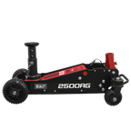 Big Wheel Hybrid Trolley Jack with Super Rocket Lift for Off-Road Vehicles, SUVs, Vans & 4x4s 2.5 Tonne 2500RG