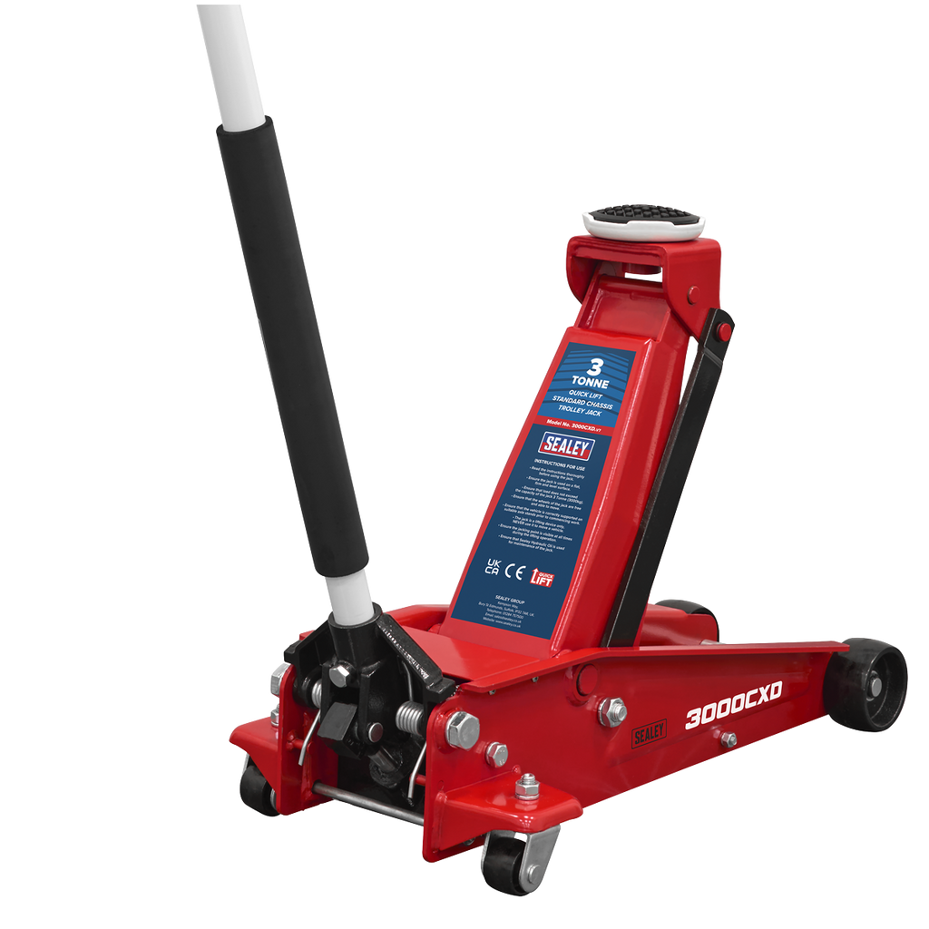 Quick Lift Standard Chassis Trolley Jack 3 Tonne 3000CXD