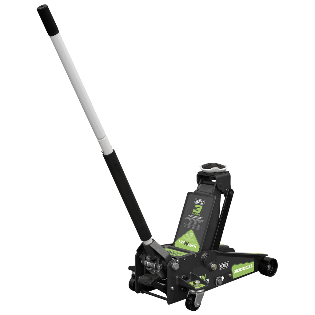 Locking Trolley Jack with Rocket Lift 3 Tonne 3000CXL