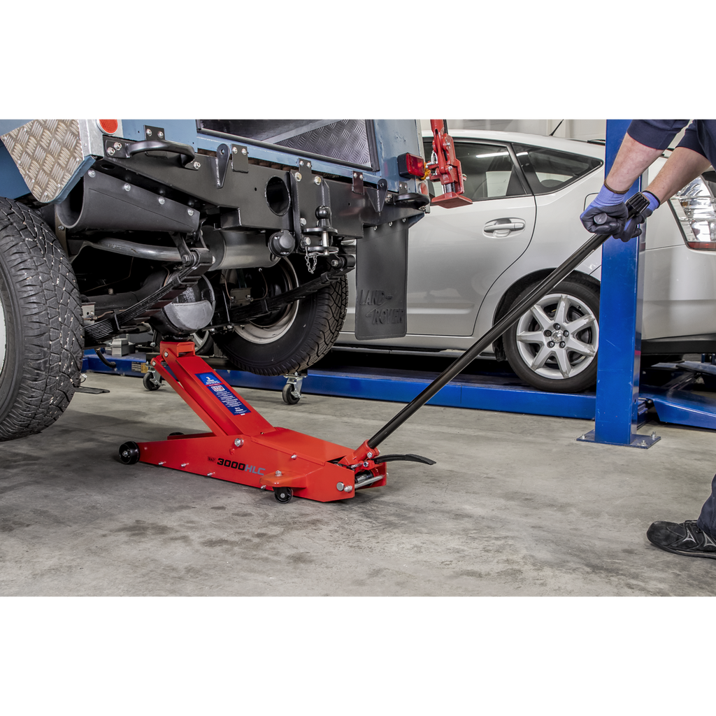 Long Reach High Lift Trolley Jack 3 Tonne 3000HLC