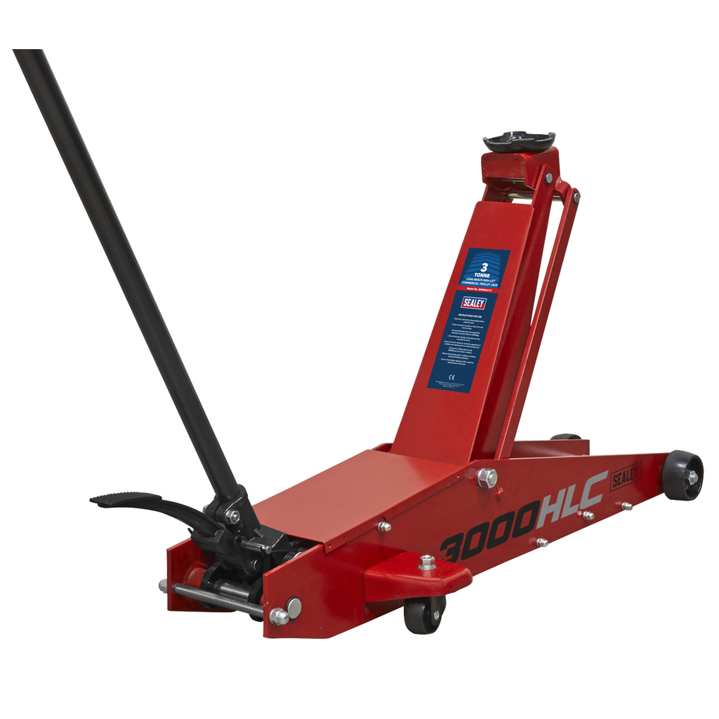 Long Reach High Lift Trolley Jack 3 Tonne 3000HLC