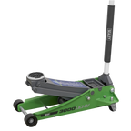 Low Profile Trolley Jack with Rocket Lift 3 Tonne - Green 3000LEHV