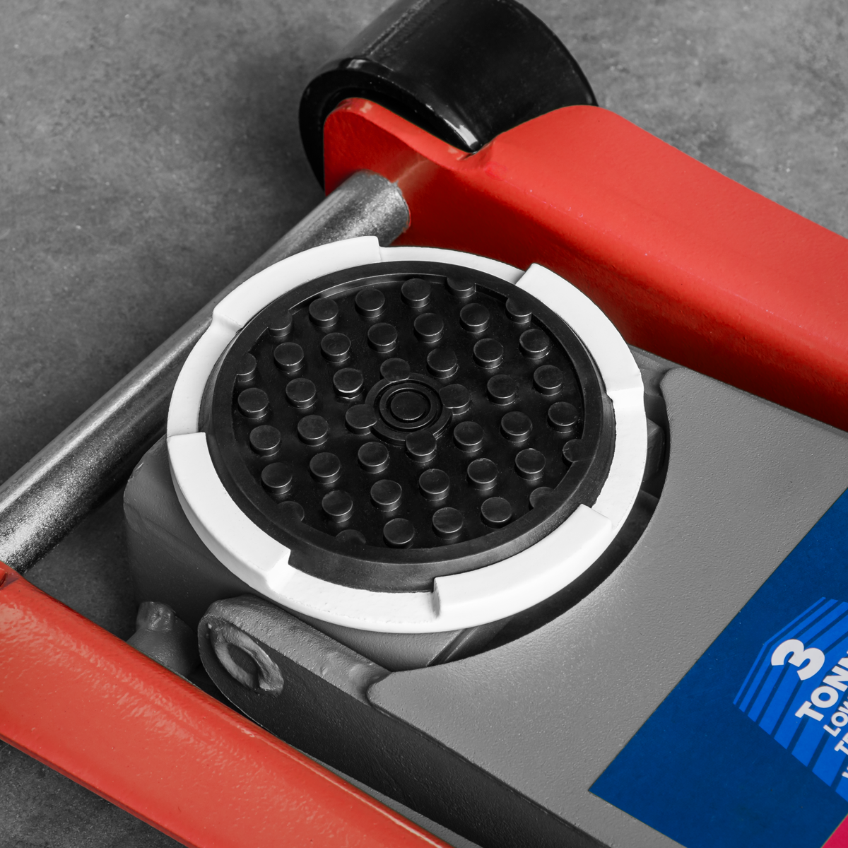 Low Profile Trolley Jack with Rocket Lift 3 Tonne - Red 3000LE